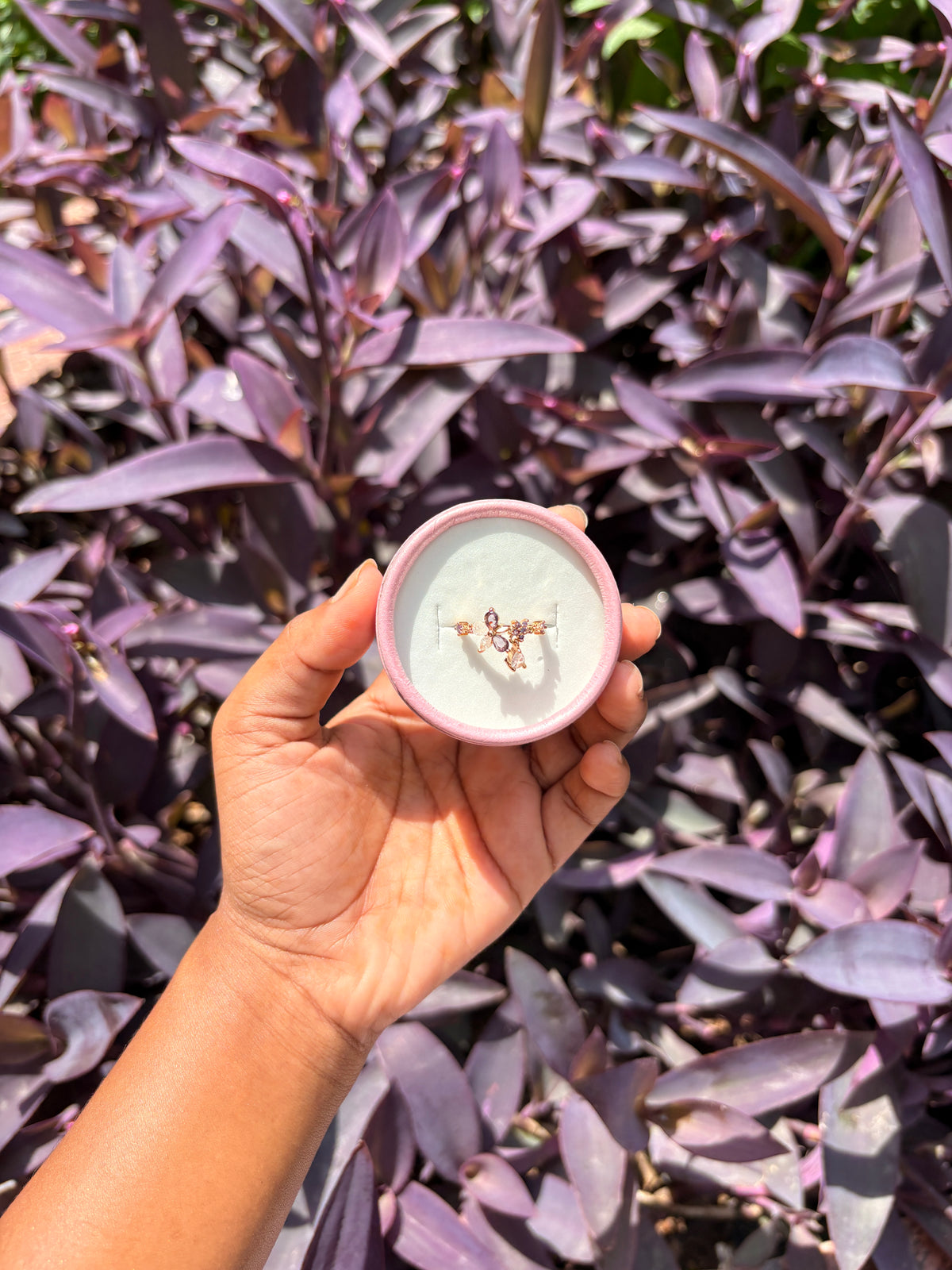 Lavender Love Adjustable Ring 💜✨
