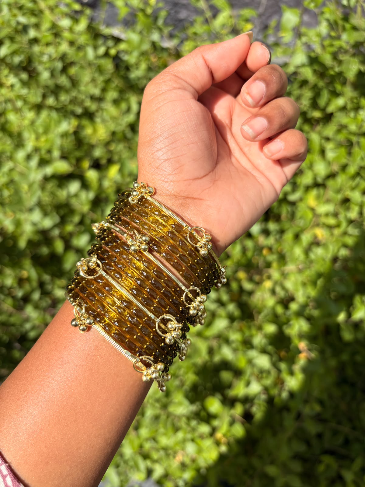 Amber Royale Bangles Set 🧡✨