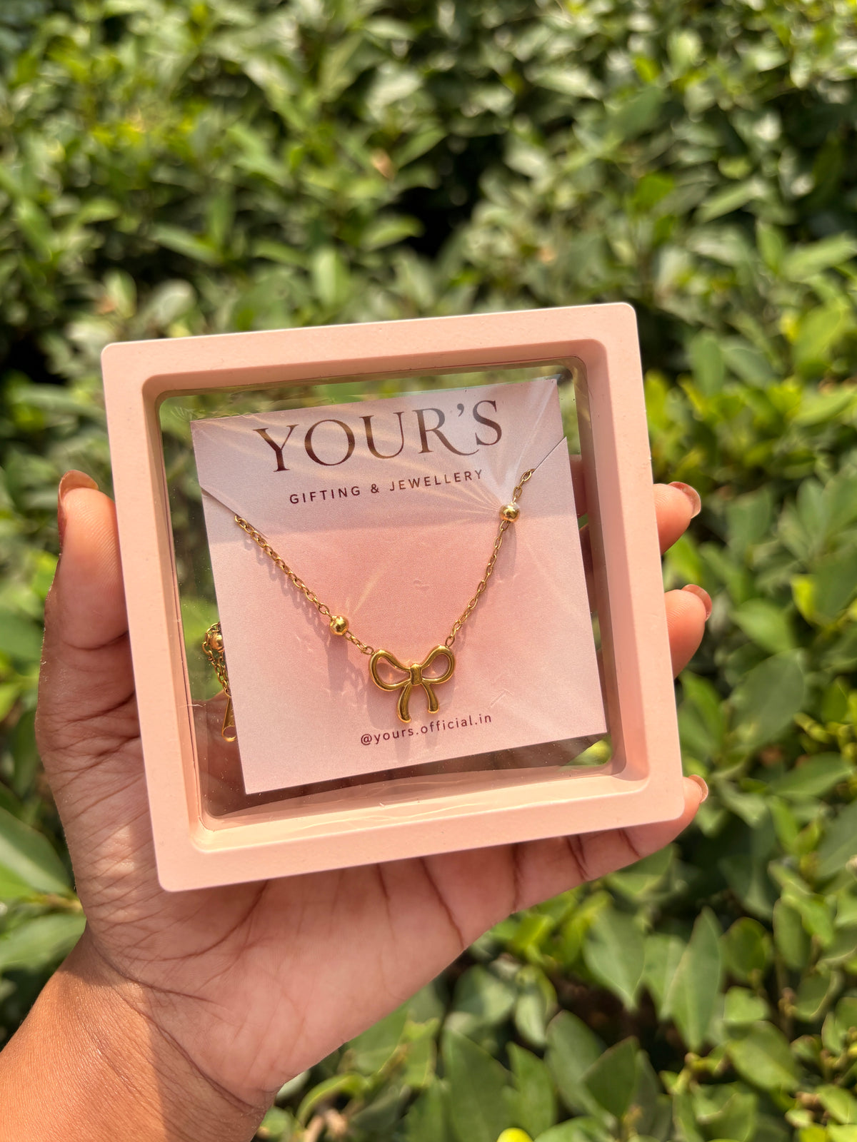 🎀 Bow Belle Necklace