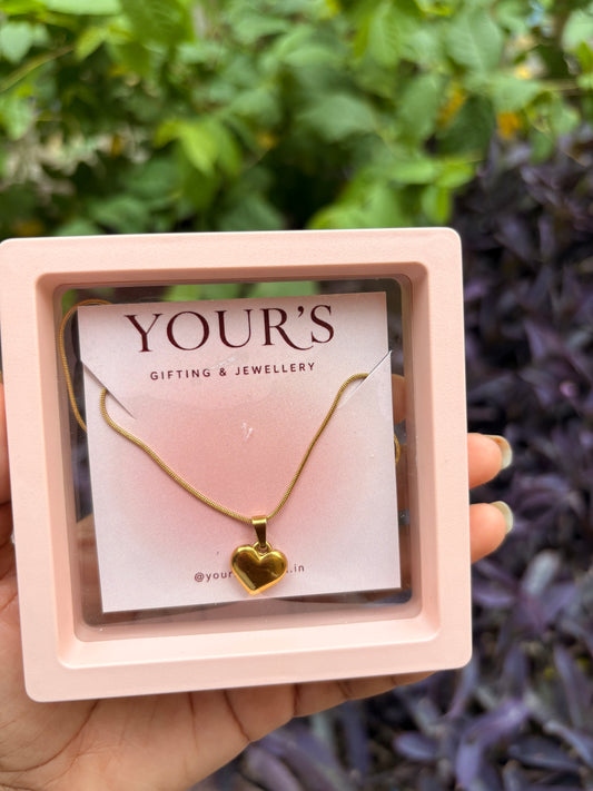 Viral Heart Pendant 💛✨