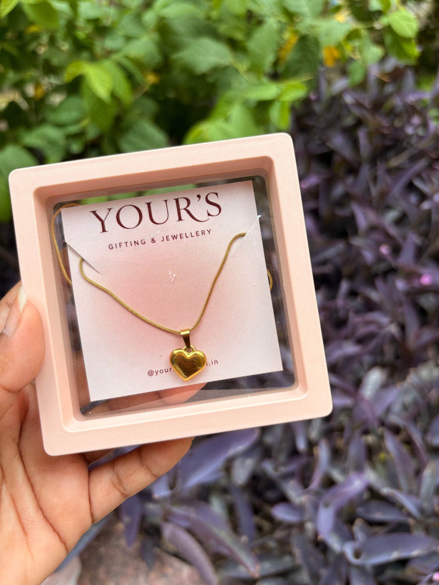 Viral Heart Pendant 💛✨