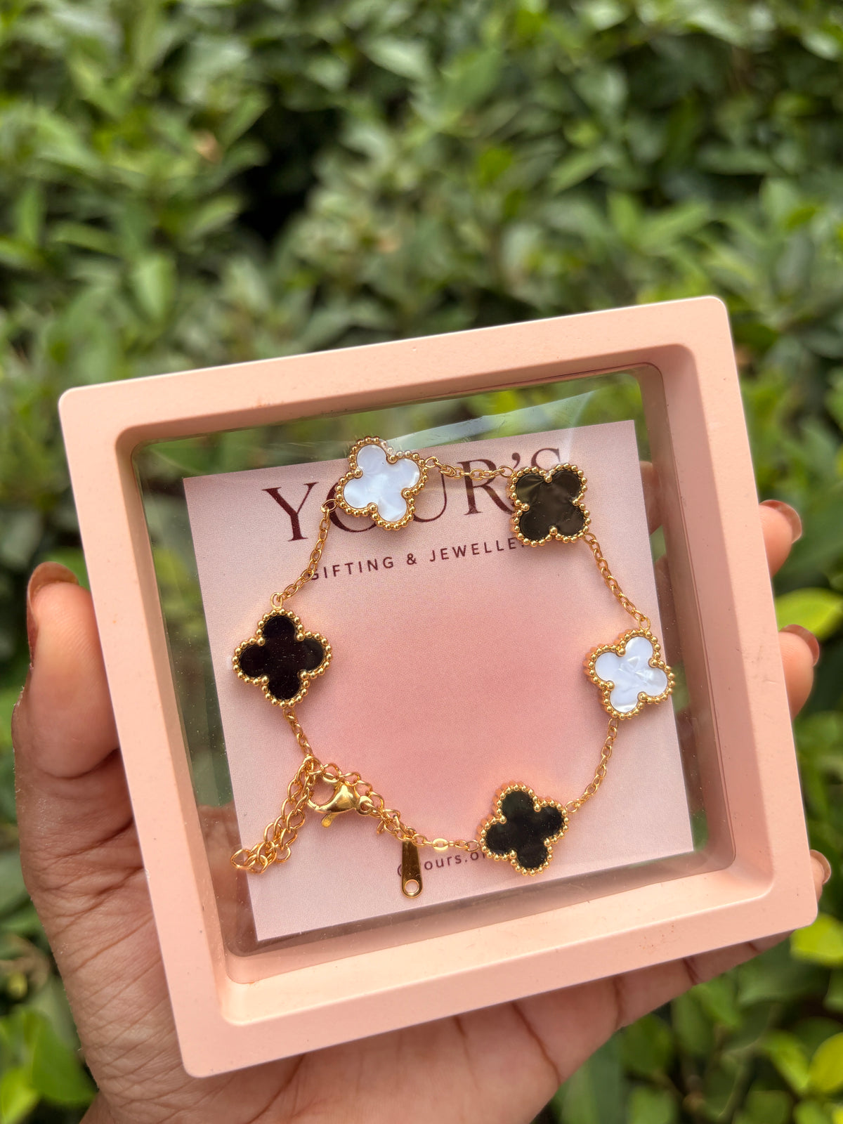 ✨ Luxe Clover Bracelet Set