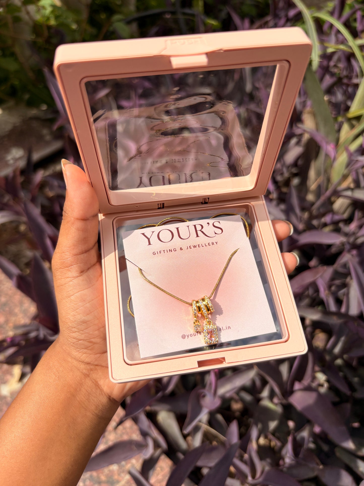 Blush Charm Necklace ✨✨