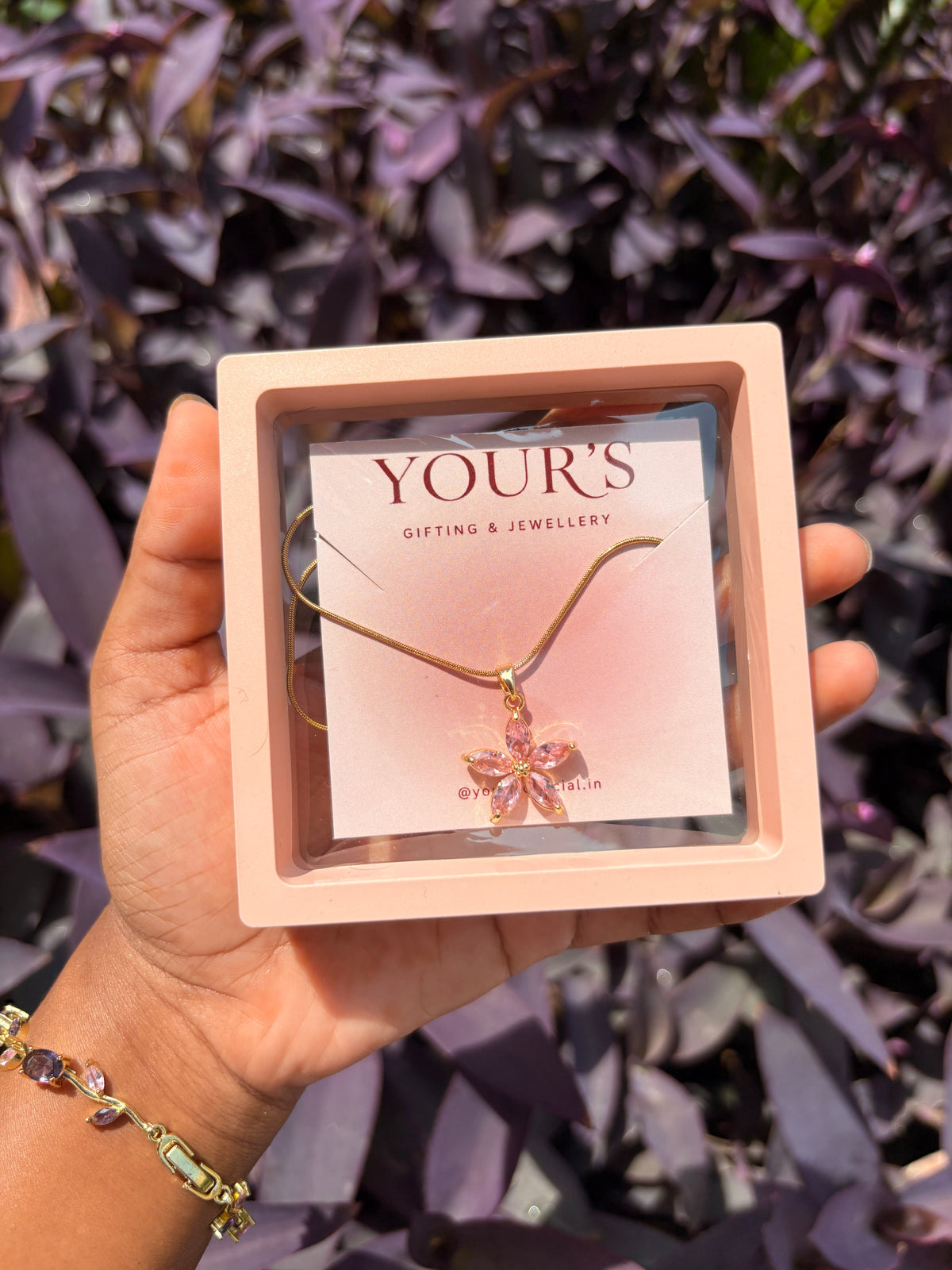 ✨ Pink Aurora Necklace