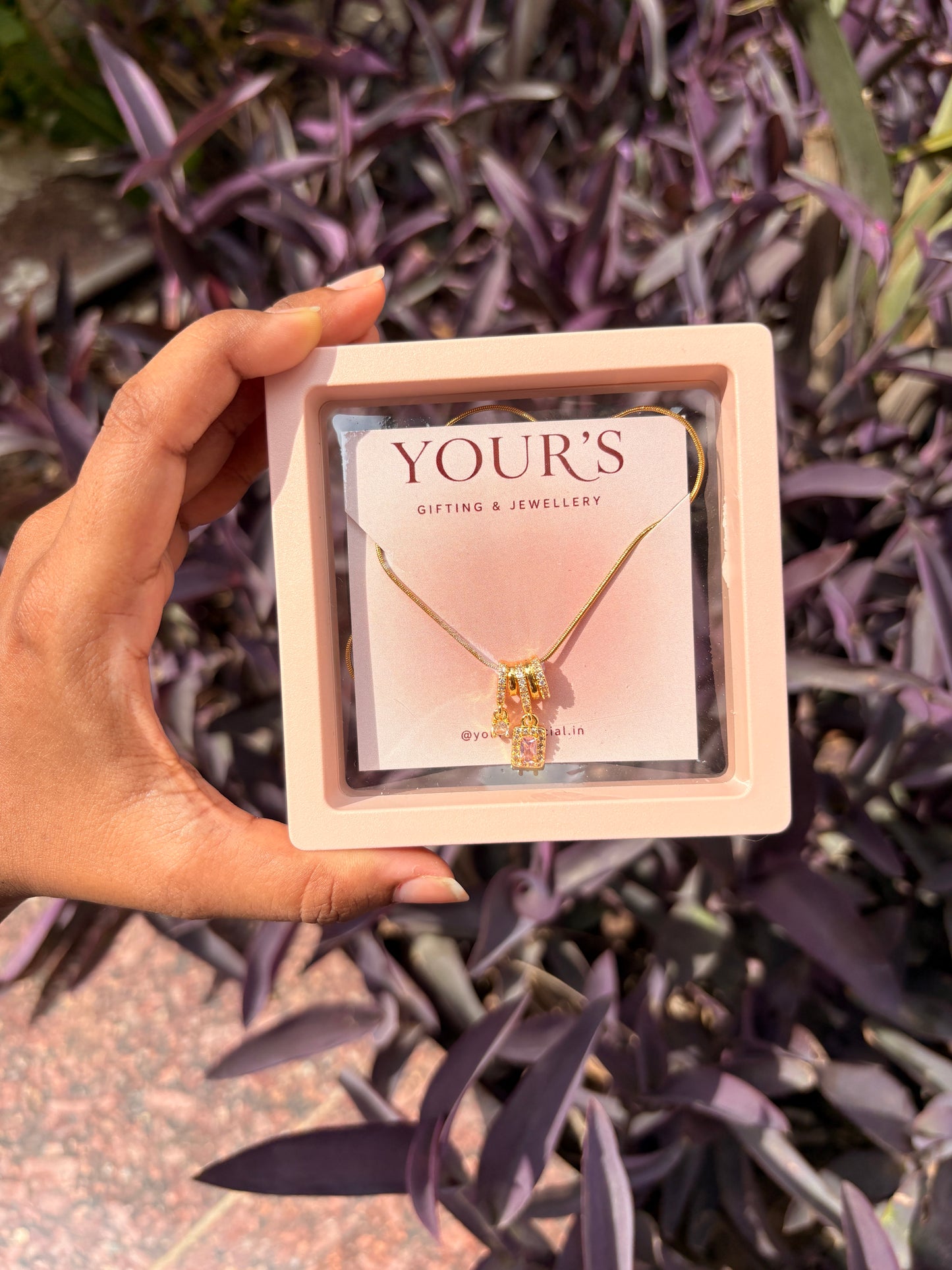 Blush Charm Necklace ✨✨