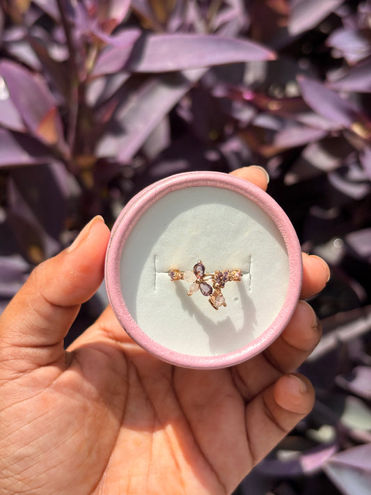 Lavender Love Adjustable Ring 💜✨