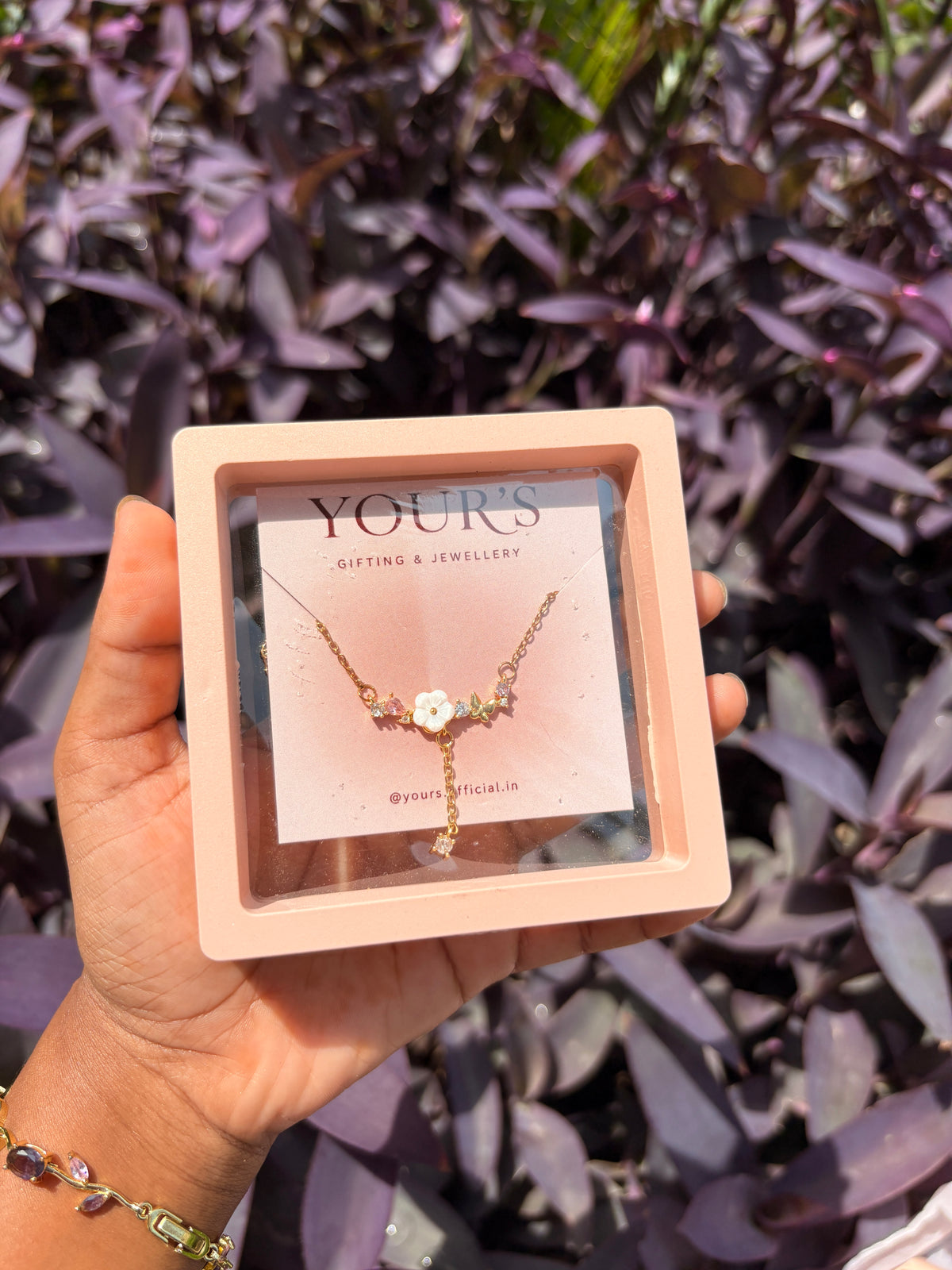 Blooming Love Necklace 🌸✨