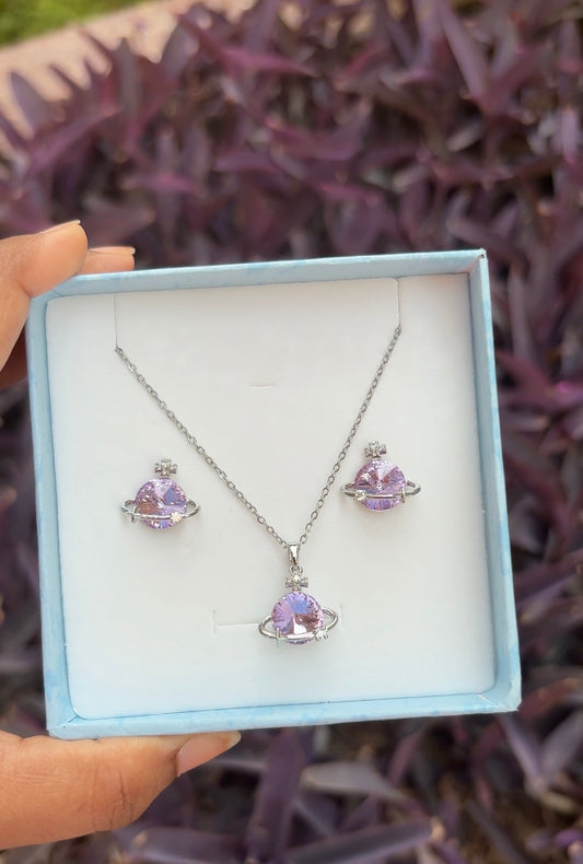 Celestial Orbit Jewellery Set 🪐💜✨