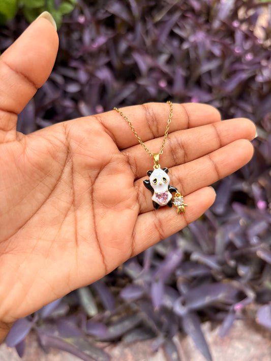 Panda Love Necklace 🐼💖