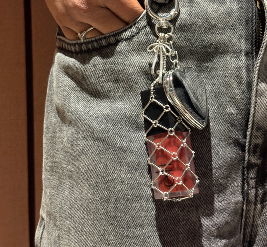 Lipstick Holder Keychain