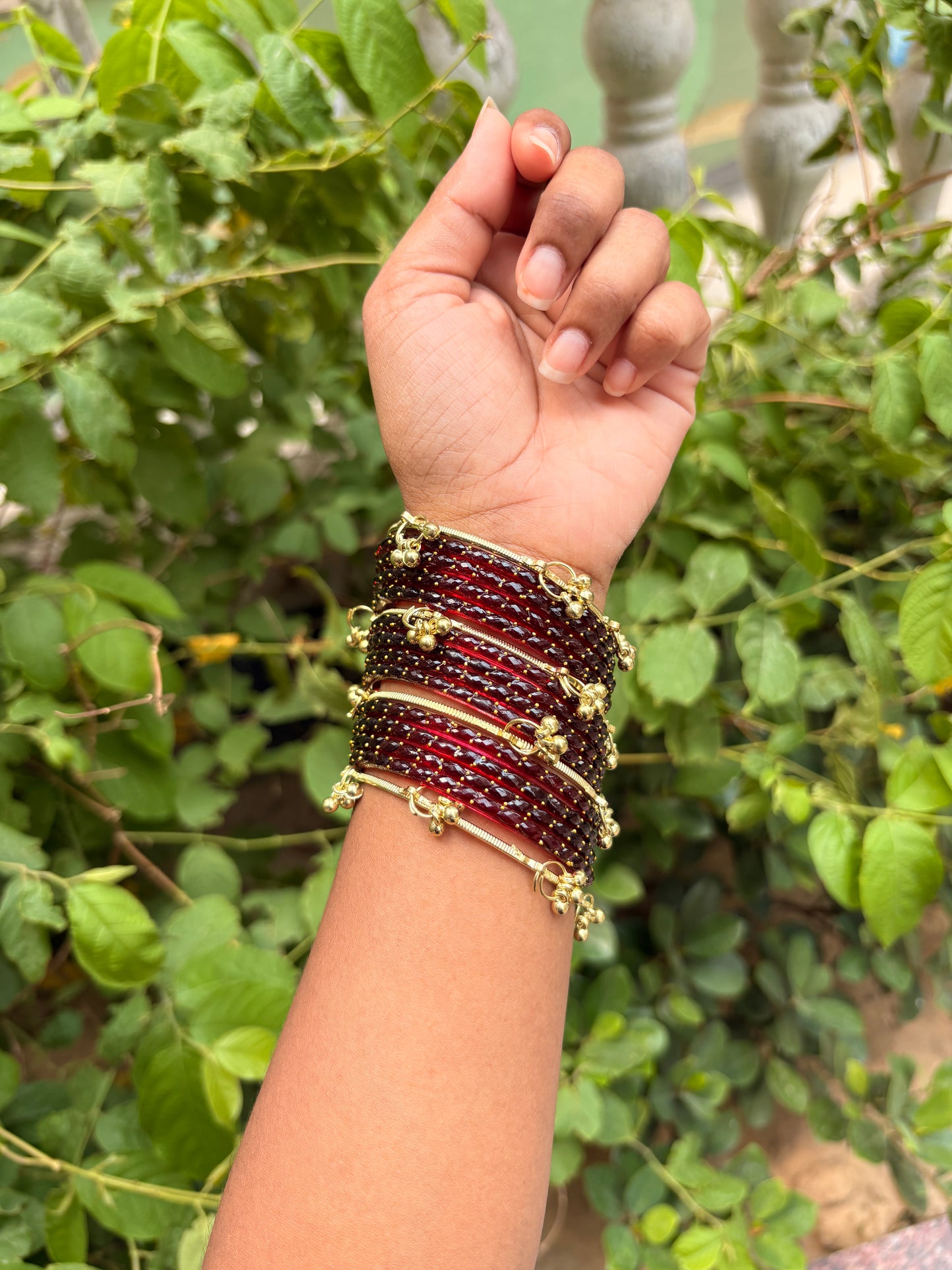 Ruby Noor Bangles Set ❤️✨