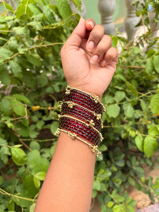 Ruby Noor Bangles Set ❤️✨