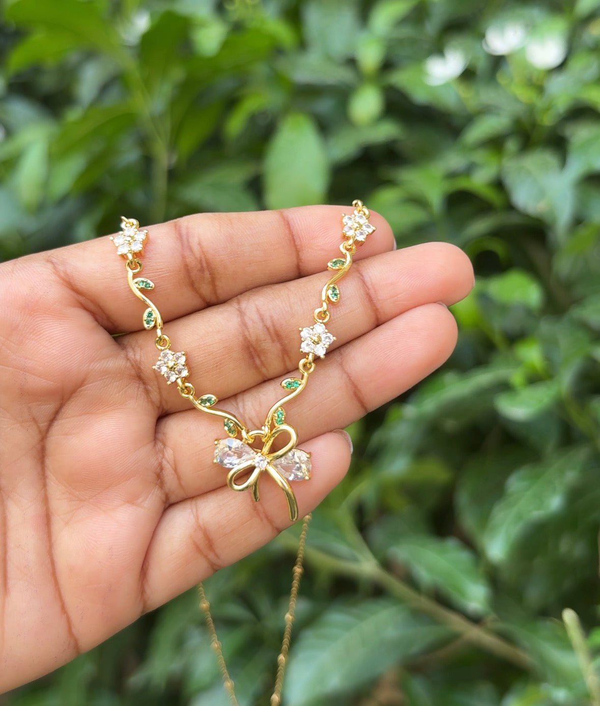 Blossom Bow Necklace💖